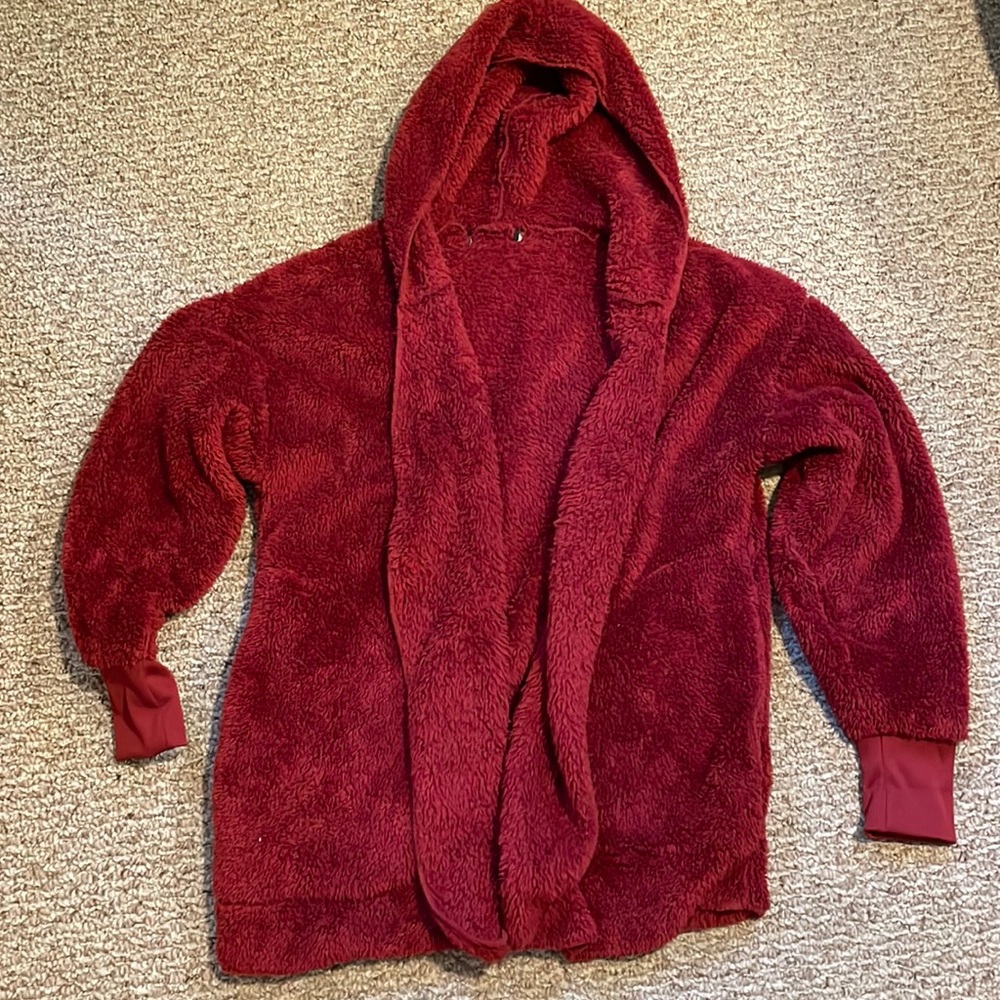Red Fuzzy Jacket